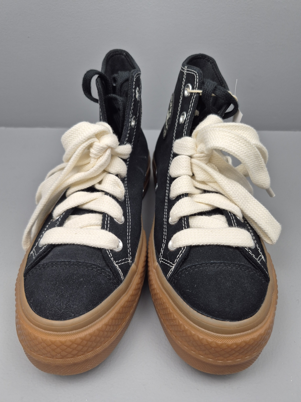 Converse Chuck Taylor All Star Lift Platform High Top Black W sz 8.5 A10460C W - Picture 8 of 10